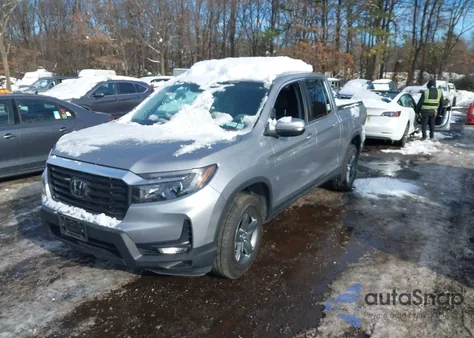 2023 Honda Ridgeline Rtl из США, поврежденный, VIN 5FPYK3F50PB025002